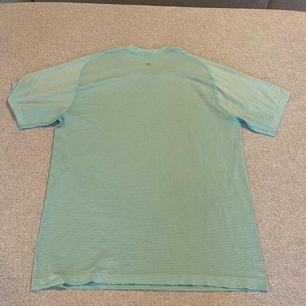 Lululemon Striped Blue Tee - Picture 7 of 7
